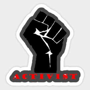 Activist Sticker